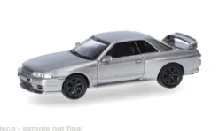 Micro City 87 Nissan Skyline GTR (R32), silber, 1:87,