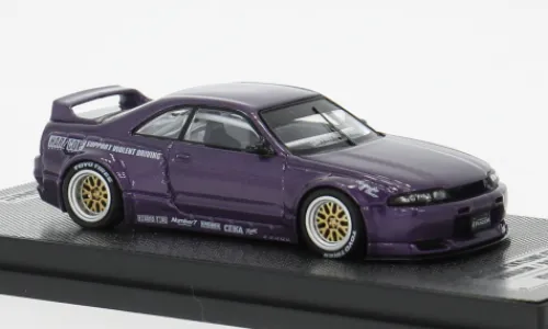 INNO64 Nissan Skyline GT-R (R33), violett, 1:64, New