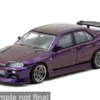 Tarmac Works Nissan Skyline GTR (R34), violett, 2025, 1:64, Online
