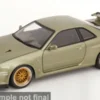 KK Scale Nissan Skyline GT-R R34 V-Spec Nür, hellgrün, 2001, 1:12, Outlet