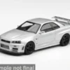 Mini GT Nissan Skyline GT-R (R34) Z-Tune, silber, 1999, 1:64, Discount
