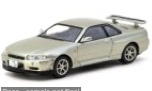 Tarmac Works Nissan Skyline R34 GT-R, beige, 1:64, Hot