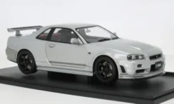 Solido Nissan Skyline R34 GT-R, silber/Dekor, 1:18, Clearance