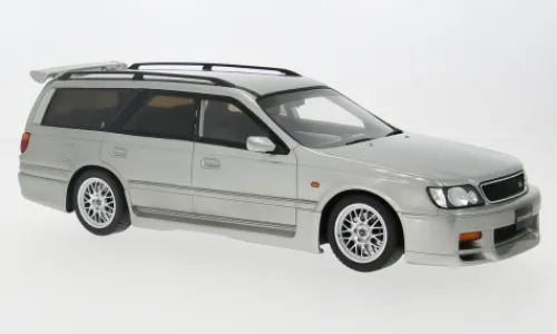 Ottomobile Nissan Stagea, silber, 1997, 1:18, Best