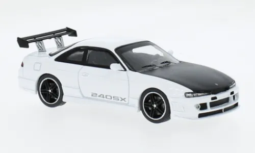 IXO Nissan 240 SX (S14), weiss/schwarz, 1997, 1:43, Clearance