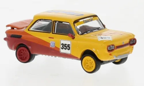 Brekina NSU TTS, gelb/rot, 1966, NSU Sport, 1:87,