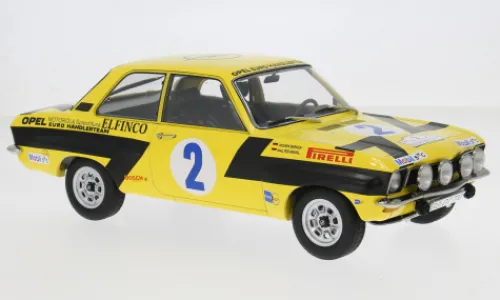 MCG Opel Ascona A, Rally Acropolis, 1975, #2, W.Röhrl/C.Geistdörfer, 1:18, New
