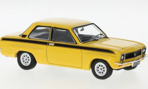 IXO Opel Ascona A Tuning, dunkelgelb/schwarz, 1973, 1:43, Outlet