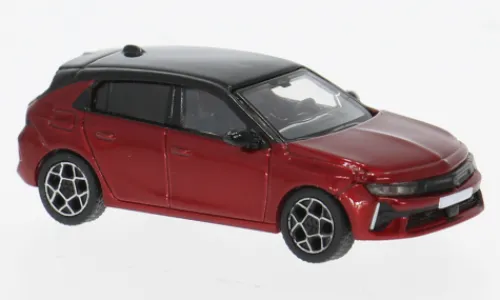 PCX87 Opel Astra L, dunkelrot/schwarz, 2021, 1:87, New
