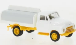 Brekina Opel Blitz Geränkeaufbau, weiss/gelb, 1952, 1:87, Outlet
