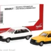 Herpa MiniKit Opel 2er Set: Corsa A SR, weiss/gelb, 1:87, New