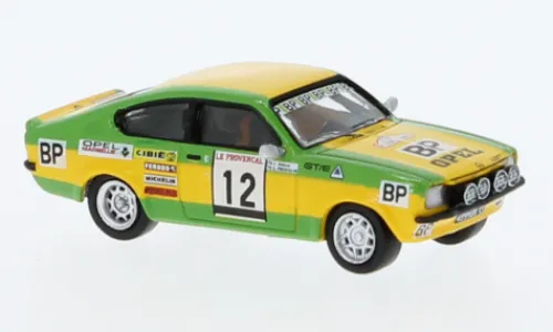Brekina Opel Kadett C GT/E, 1976, Tour de Corse, #12, 1:87, Clearance