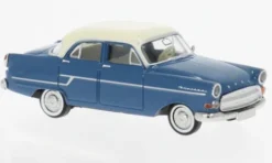Brekina Opel Kapitän, blau, 1956, 1:87, Best
