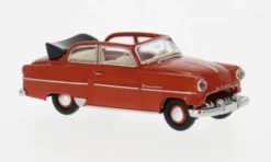 Brekina Opel Olympia Cabrio, hellrot, 1954, 1:87, Hot