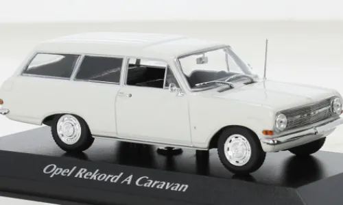 Maxichamps Opel Rekord A Caravan, weiss, 1962, 1:43, Hot