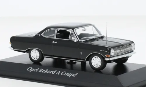 Maxichamps Opel Rekord A Coupe, schwarz, 1962, 1:43, Best
