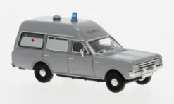 Brekina Opel Rekord C KTW, grau, 1968, DRK, 1:87, Hot