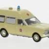 Brekina Opel Rekord C KTW, 1968, Johanniter Unfall Hilfe, 1:87, Outlet