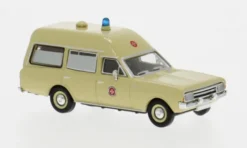 Brekina Opel Rekord C KTW, 1968, Johanniter Unfall Hilfe, 1:87, Outlet