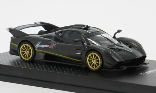 Tarmac Works Pagani Huayra R, schwarz/carbon, 1:64, Discount