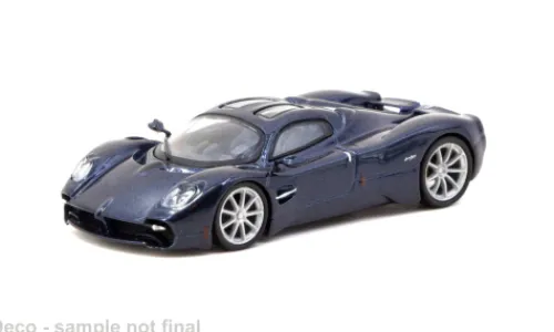 Tarmac Works Pagani Utopia, dunkelblau, 2022, 1:64, Clearance