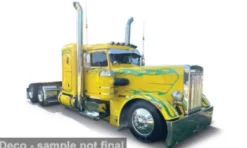 IXO America Peterbilt 350, gelb/grün, 1952, 1:64, Sale