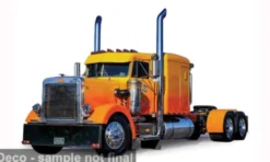 IXO America Peterbilt 359, orange, 1981, 1:64, Hot