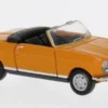 Brekina Peugeot 204 Cabriolet, orange, 1967, 1:87, Discount