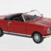 Brekina Peugeot 204 Cabriolet, rot, 1967, 1:87,