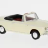 Brekina Peugeot 403 Cabriolet, weiss, 1956, 1:87, Outlet