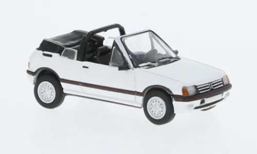 PCX87 Peugeot 205 Cabriolet, weiss, 1986, 1:87, Discount