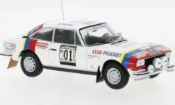 IXO Peugeot 504 Coupe V6, Rally WM, Rallye Cote d Ivoire, 1978, #1, T.Mäkinen/J.Todt, 1:43, Clearance
