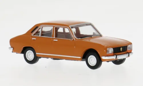Brekina Peugeot 504, dunkelorange, 1968, 1:87, Clearance