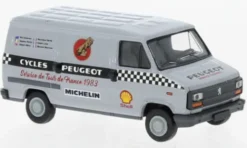 Brekina Peugeot J5 Kasten, 1982, TdF 1983, 1:87, New
