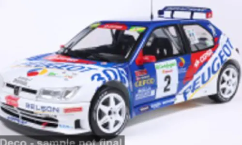 Solido Peugeot 306 Maxi, Rally Islas Canaris, 1998, #2, G.Panizzi/H.Panizzi, 1:18, Hot