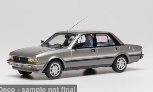IXO Peugeot 505 Turbo, silber, 1984, 1:43, Discount