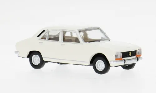Brekina Peugeot 504, weiss, 1968, 1:87, Discount