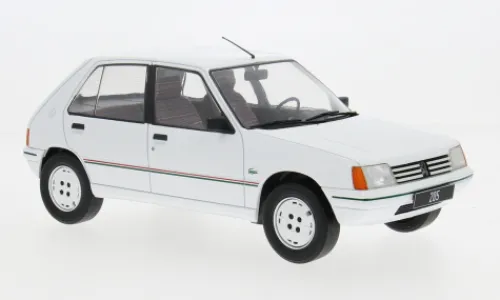 MCG Peugeot 205, weiss, 1984, 1:18, New