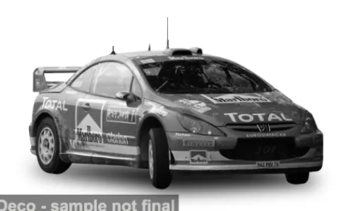Sun Star Peugeot 307 WRC, Rally Japan, 2005, #7, M.Grönholm/T.Rautiainen, 1:18, Outlet