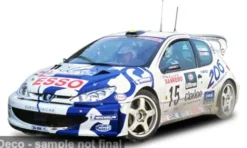 Sun Star Peugeot 206 WRC, Rally San Remo, 1999, #15, G.Panizzi/H.Panizzi, 1:18, Outlet