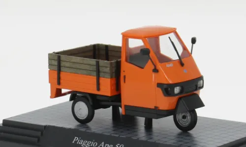 Busch Piaggio Ape 50, orange, 2006, 1:43, Best