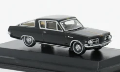 Oxford Plymouth Barracuda, schwarz/gold, 1965, 1:87, Discount