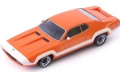 AutoCult Plymouth Road Runner Rapid Transit, orange/Dekor, 1971, 1:43, New