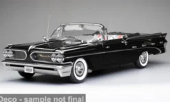 Sun Star Pontiac Bonneville Convertible, schwarz, 1959, 1:18, Hot