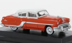 Oxford Pontiac Chieftain, rot/weiss, 1954, 1:87, Hot