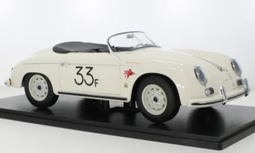 KK Scale Porsche 356 A Speedster, weiss, 1955, No.33 James, 1:12, Discount