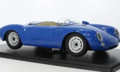 KK Scale Porsche 550A Spyder, blau/weiss, 1953, 1:12, Outlet
