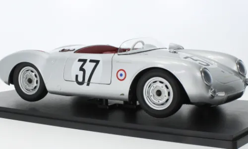 KK Scale Porsche 550A Spyder, 24h Le Mans, 1955, #37, H.Polensky/R.von Frankenberg, 1:12, Hot