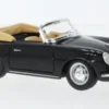 Bburago Porsche 356 B Cabriolet, schwarz, 1961, 1:24,