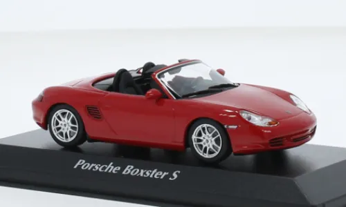 Maxichamps Porsche Boxster S, rot, 2002, 1:43,